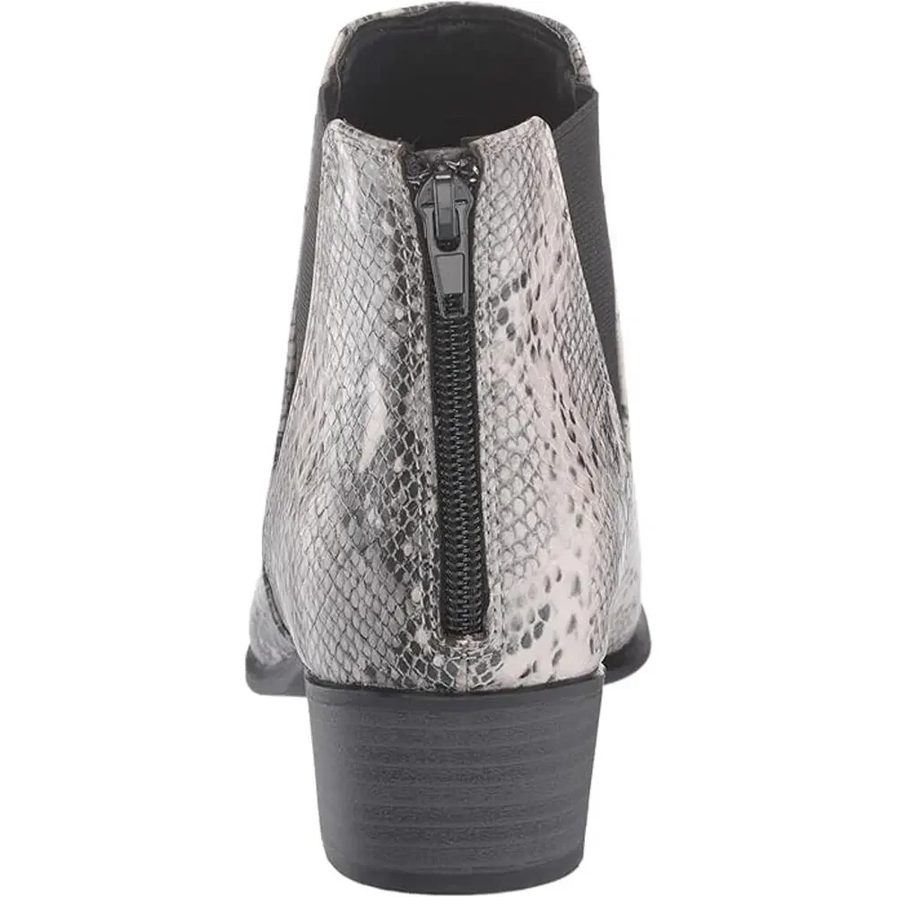 Esprit Tiffany Faux Snakeskin Ankle Boots Booties 10